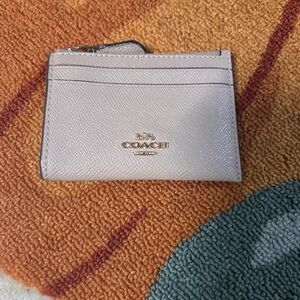 Coach Cream Card Holder
